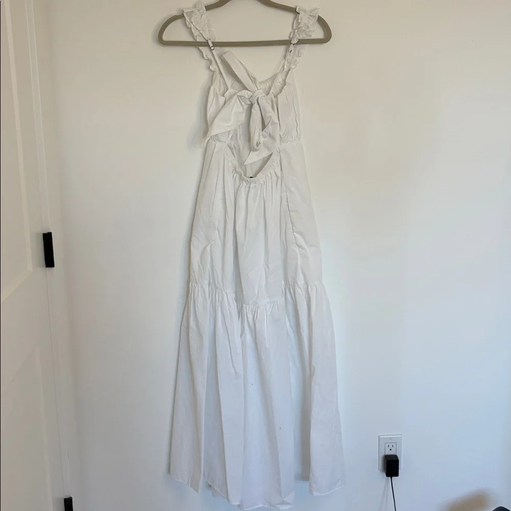 Abercrombie & Fitch Poplin Maxi Dress